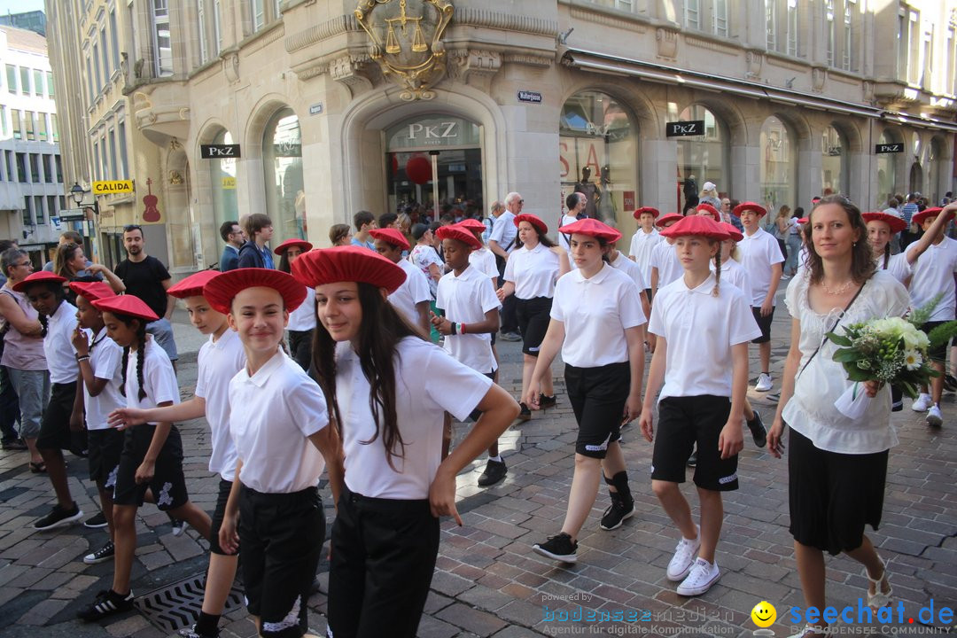 Kinderfest mit 30.000 Besuchern: St. Gallen, 20.06.2018
