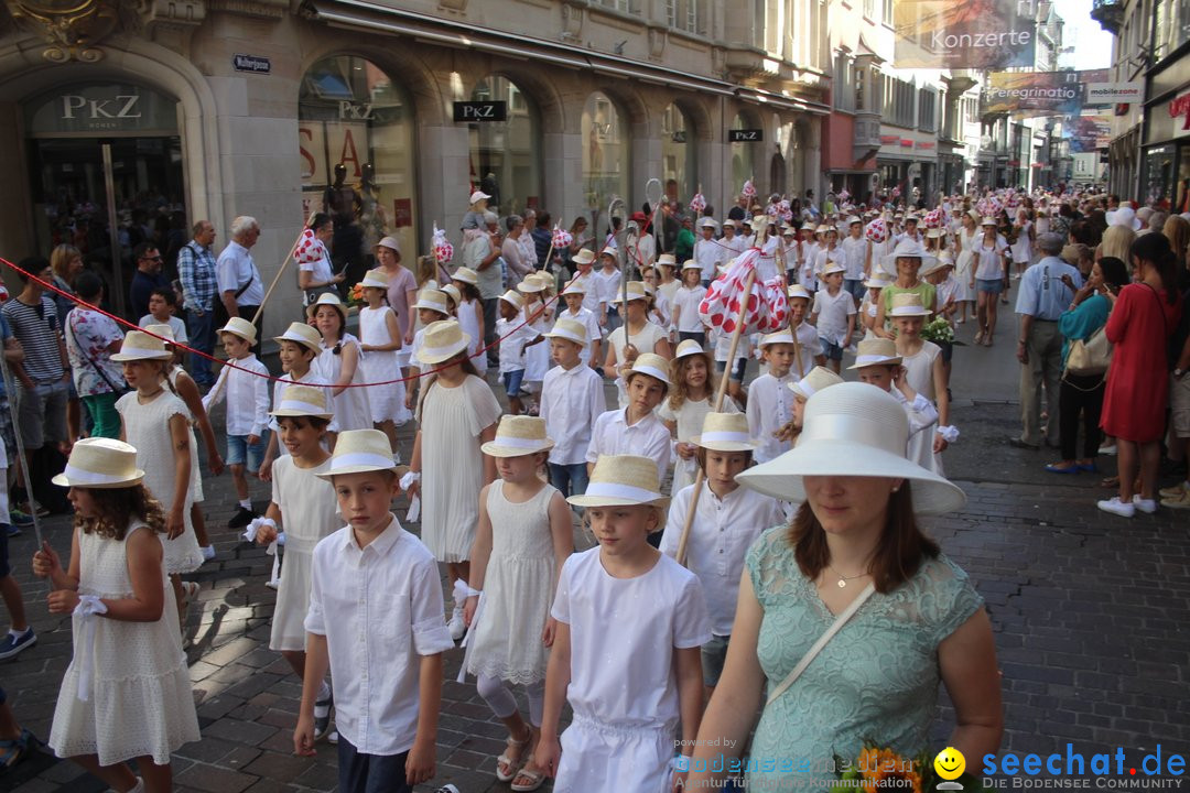 Kinderfest mit 30.000 Besuchern: St. Gallen, 20.06.2018