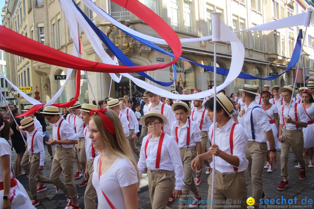 Kinderfest mit 30.000 Besuchern: St. Gallen, 20.06.2018