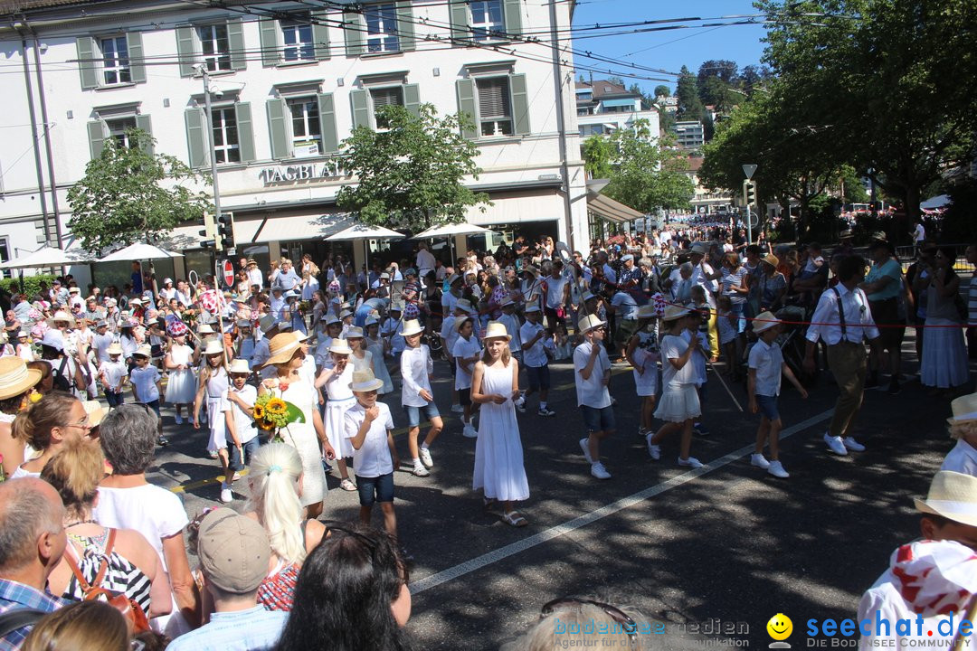 Kinderfest mit 30.000 Besuchern: St. Gallen, 20.06.2018