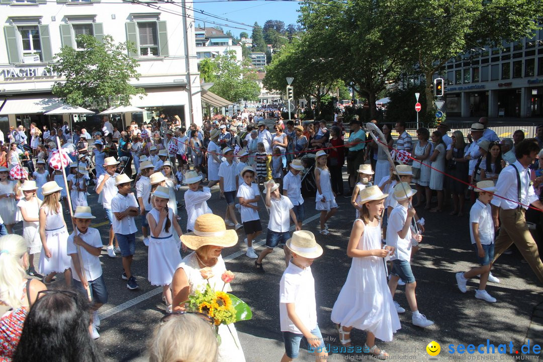 Kinderfest mit 30.000 Besuchern: St. Gallen, 20.06.2018