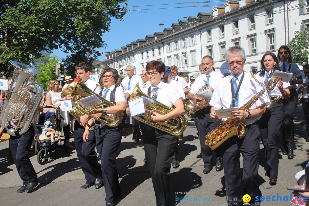 Kinderfest mit 30.000 Besuchern: St. Gallen, 20.06.2018