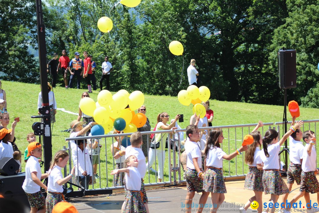 Kinderfest mit 30.000 Besuchern: St. Gallen, 20.06.2018