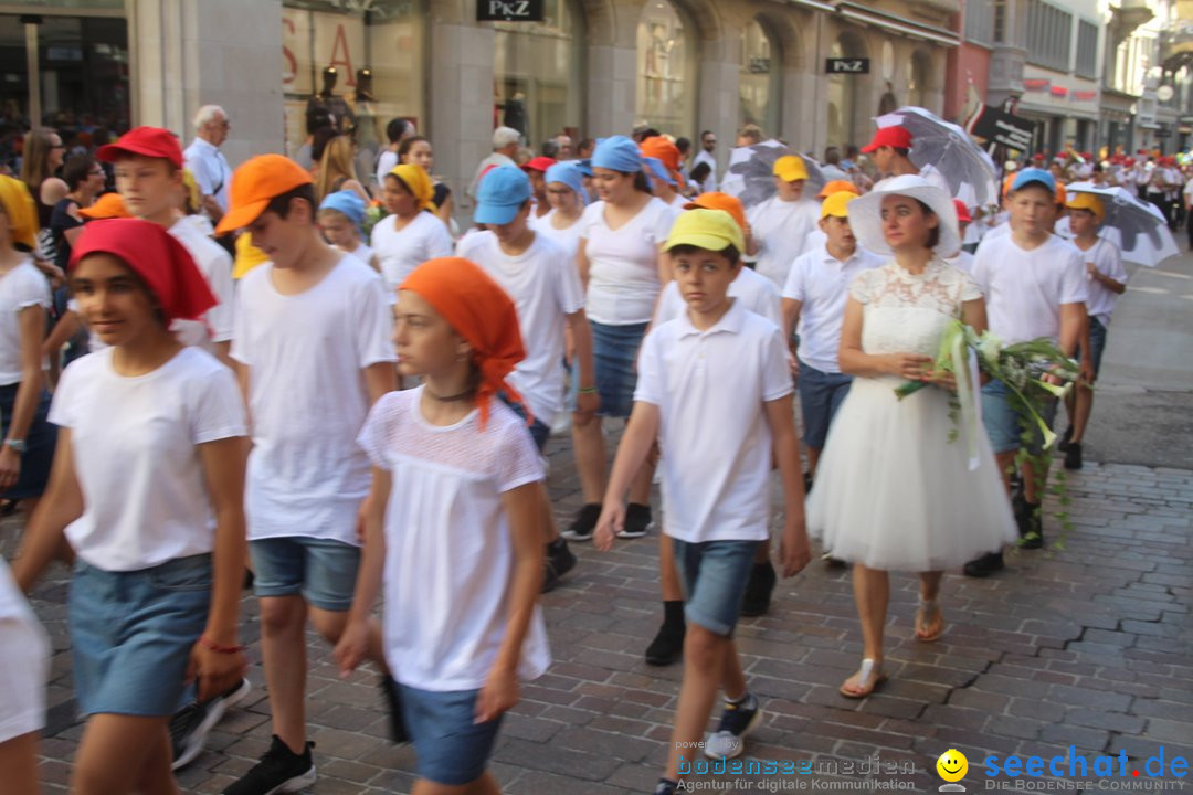 Kinderfest mit 30.000 Besuchern: St. Gallen, 20.06.2018