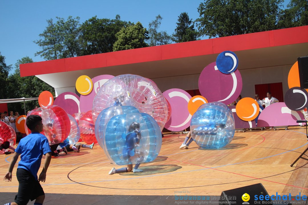 Kinderfest mit 30.000 Besuchern: St. Gallen, 20.06.2018