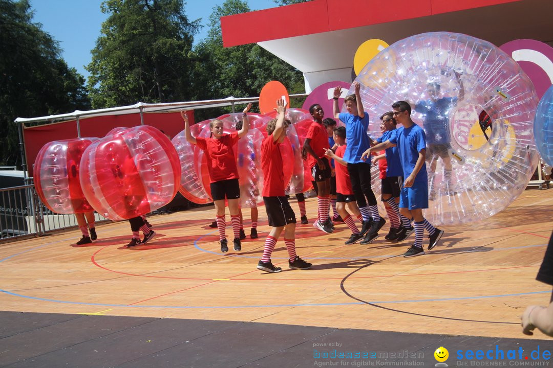 Kinderfest mit 30.000 Besuchern: St. Gallen, 20.06.2018