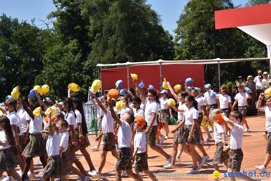 Kinderfest mit 30.000 Besuchern: St. Gallen, 20.06.2018