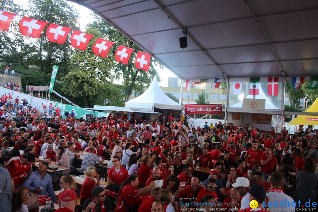 WM FIFA 2018: Arena am Bodensee, Arbon, 27.06.2018
