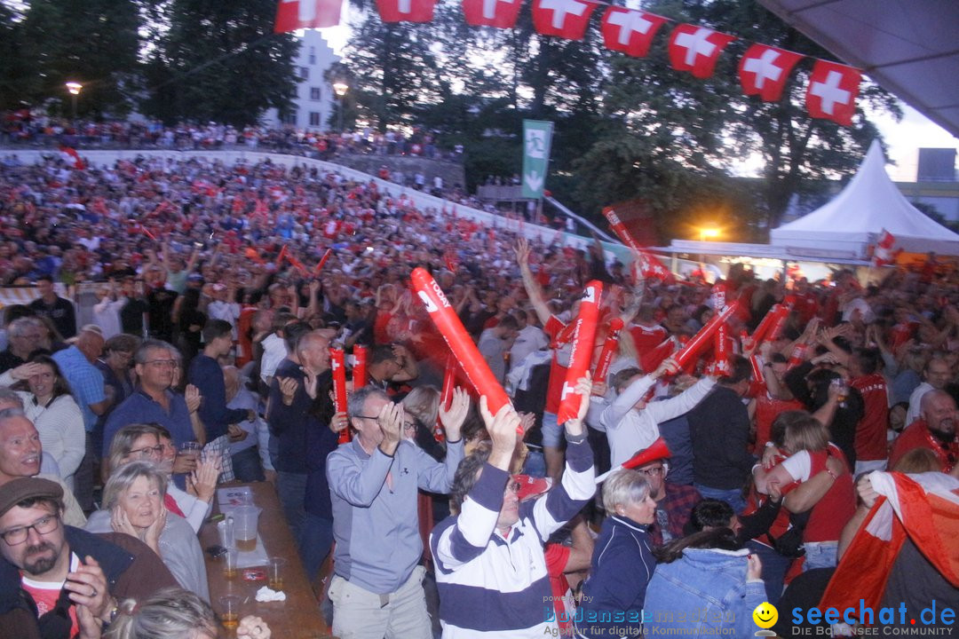 WM FIFA 2018: Arena am Bodensee, Arbon, 27.06.2018