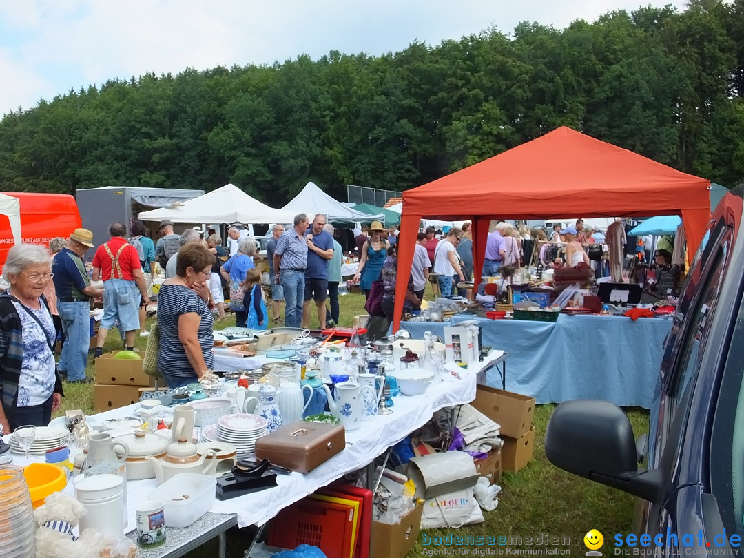Waldflohmarkt: Mengen-Rosna, 07.07.2018