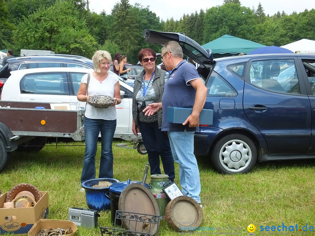 Waldflohmarkt: Mengen-Rosna, 07.07.2018