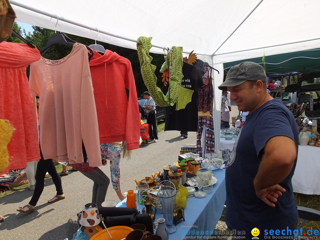 Waldflohmarkt: Mengen-Rosna, 07.07.2018