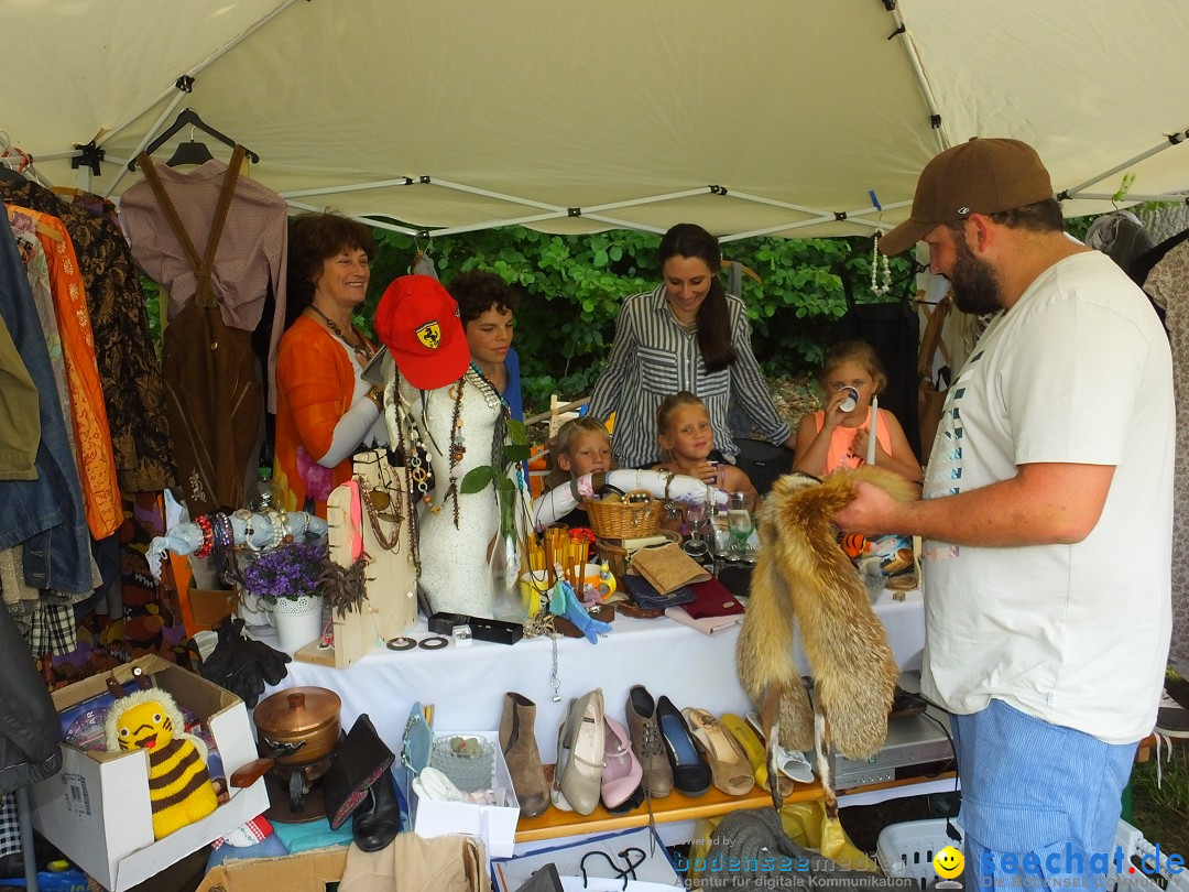 Waldflohmarkt: Mengen-Rosna, 07.07.2018