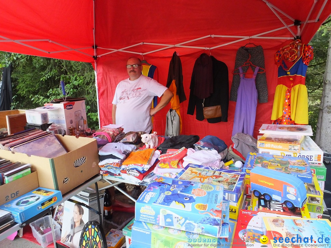 Waldflohmarkt: Mengen-Rosna, 07.07.2018