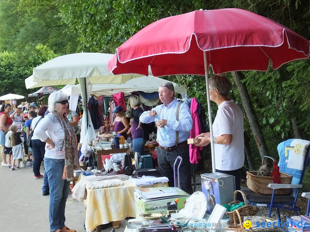 Waldflohmarkt: Mengen-Rosna, 07.07.2018