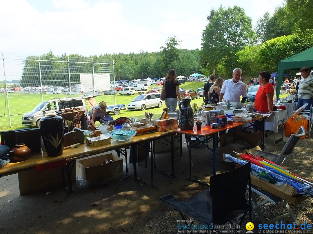 Waldflohmarkt: Mengen-Rosna, 07.07.2018