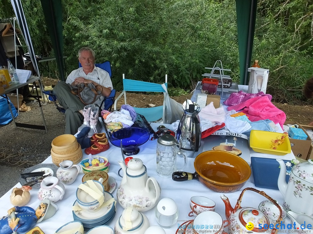 Waldflohmarkt: Mengen-Rosna, 07.07.2018