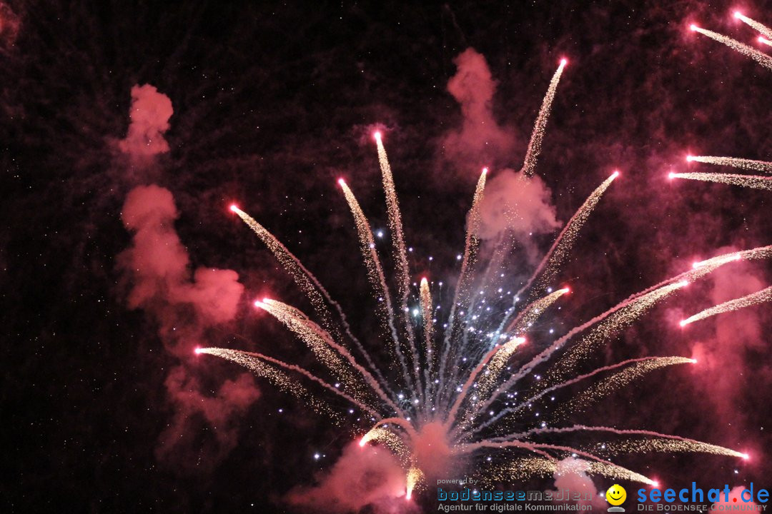 Seehasenfest mit Feuerwerk: Friedrichshafen am Bodensee, 14.07.2018