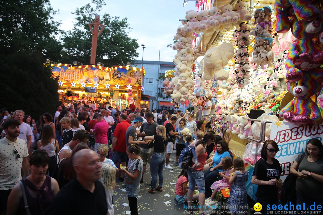 Seehasenfest mit Feuerwerk: Friedrichshafen am Bodensee, 14.07.2018