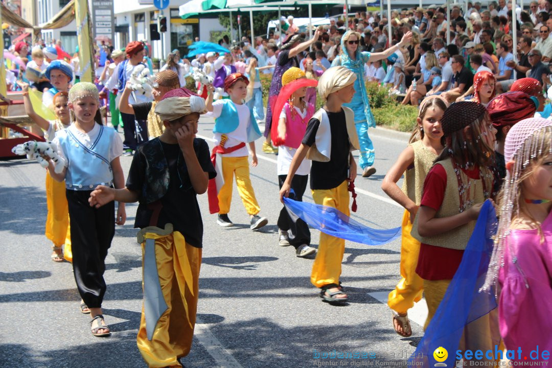 70. Seehasenfest mit Umzug: Friedrichshafen am Bodensee, 15.07.2018