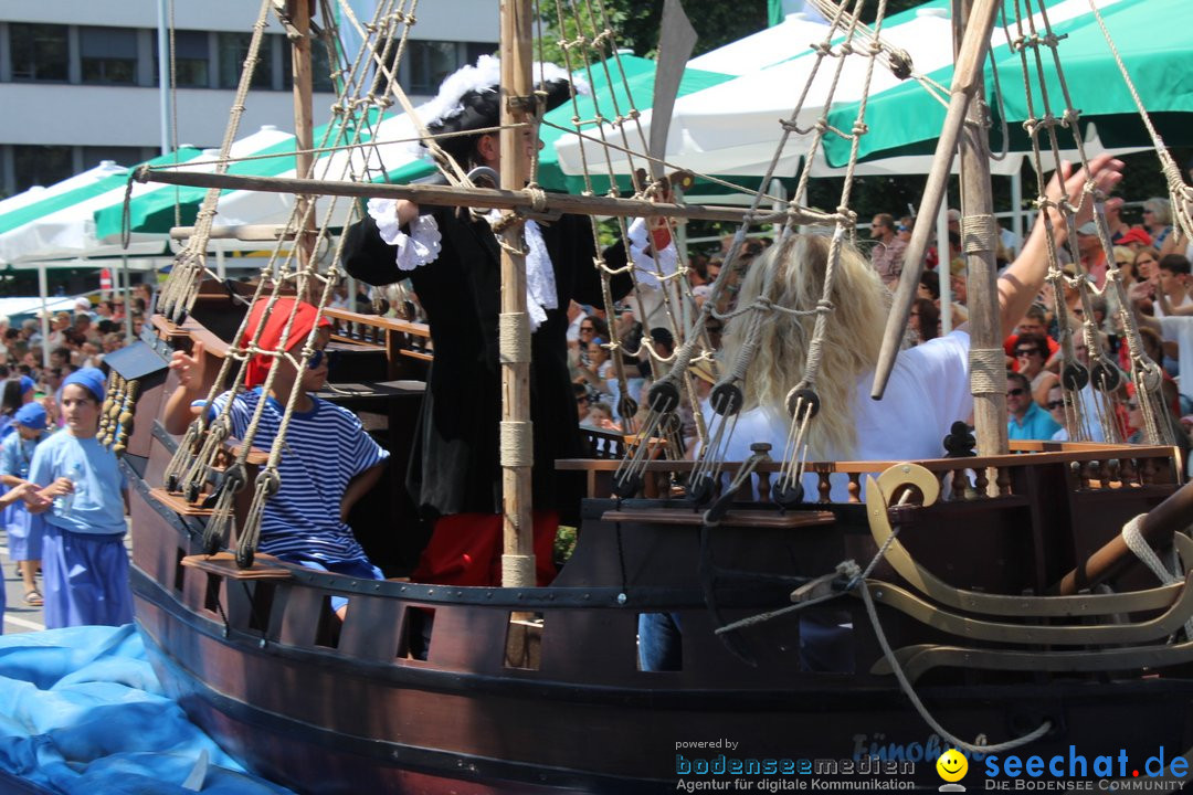 70. Seehasenfest mit Umzug: Friedrichshafen am Bodensee, 15.07.2018