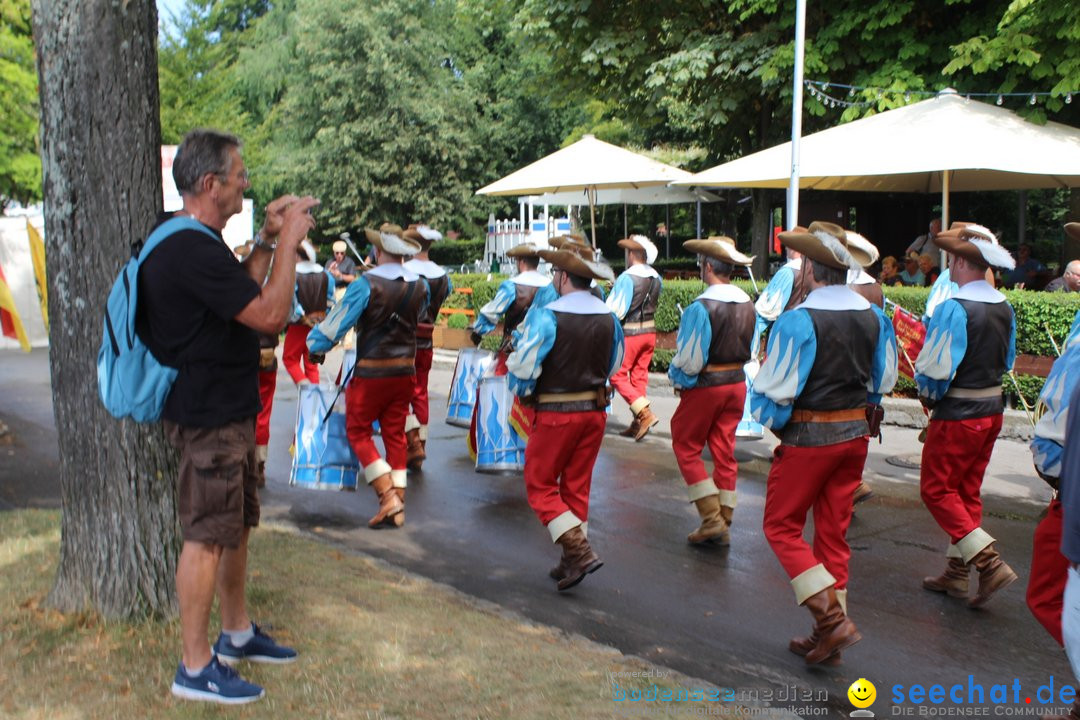 70. Seehasenfest mit Umzug: Friedrichshafen am Bodensee, 15.07.2018