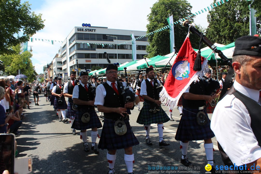 70. Seehasenfest mit Umzug: Friedrichshafen am Bodensee, 15.07.2018