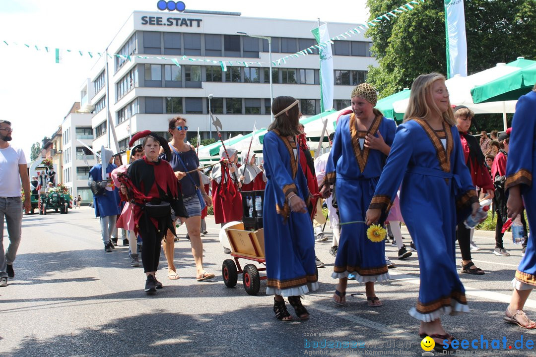 70. Seehasenfest mit Umzug: Friedrichshafen am Bodensee, 15.07.2018