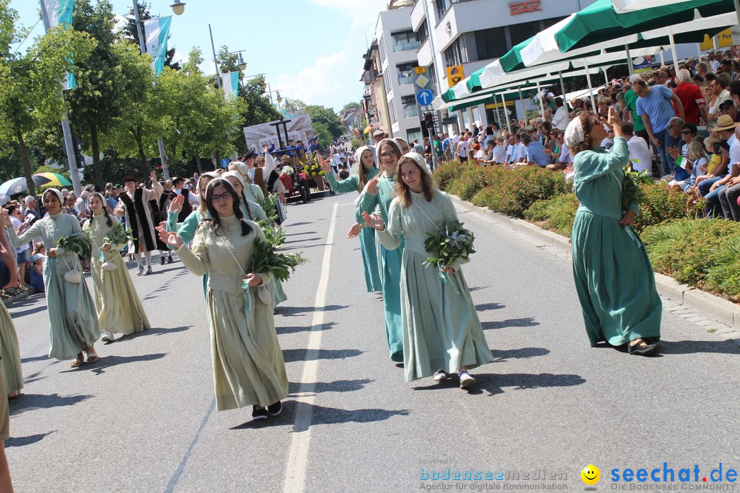 70. Seehasenfest mit Umzug: Friedrichshafen am Bodensee, 15.07.2018