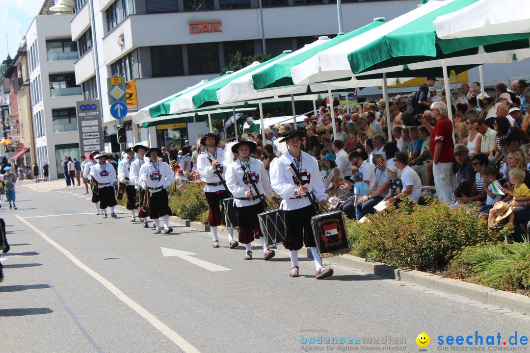 70. Seehasenfest mit Umzug: Friedrichshafen am Bodensee, 15.07.2018