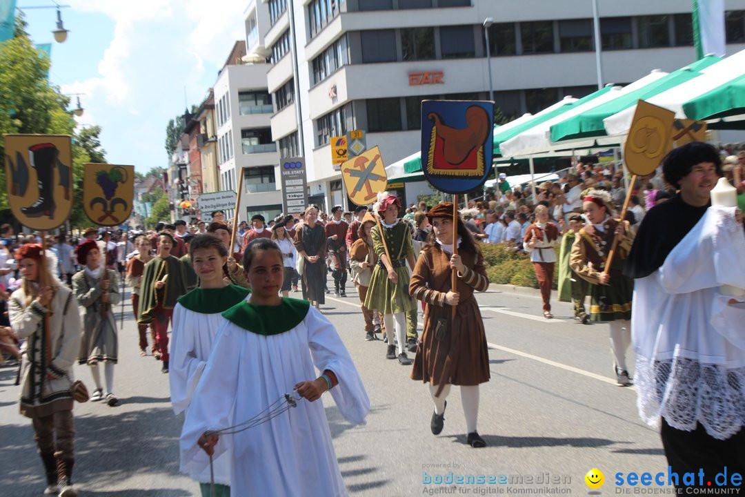 70. Seehasenfest mit Umzug: Friedrichshafen am Bodensee, 15.07.2018