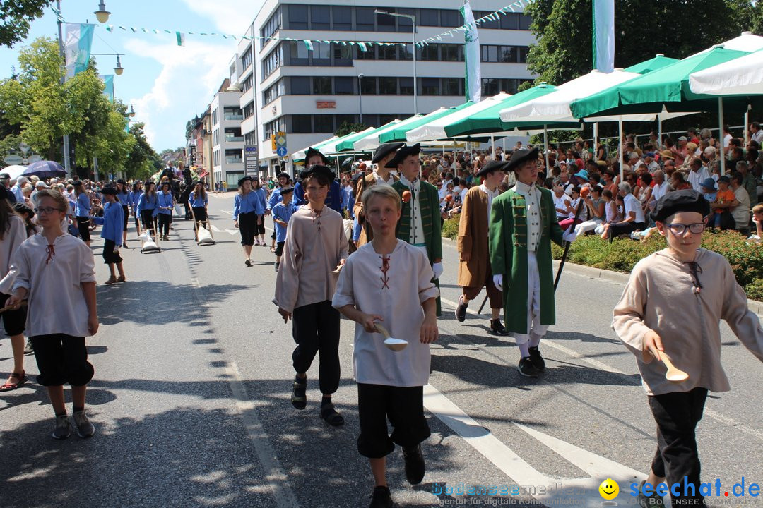 70. Seehasenfest mit Umzug: Friedrichshafen am Bodensee, 15.07.2018