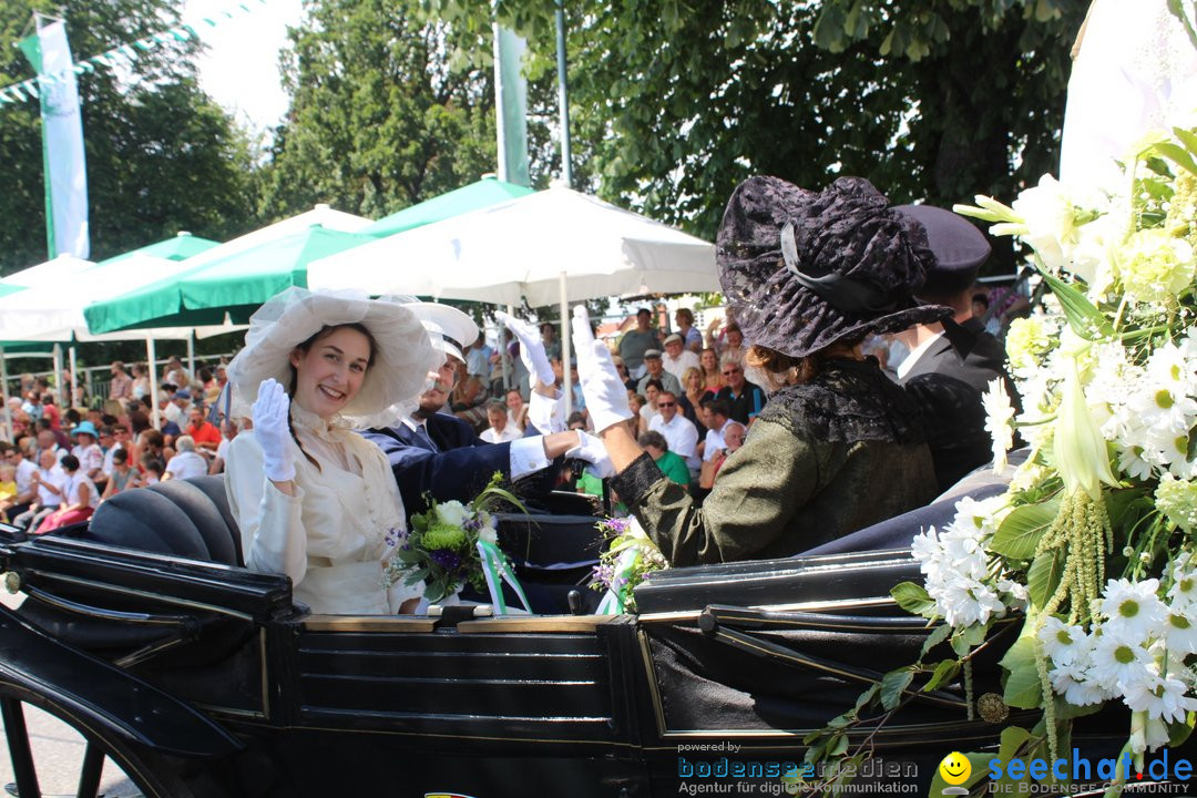 70. Seehasenfest mit Umzug: Friedrichshafen am Bodensee, 15.07.2018