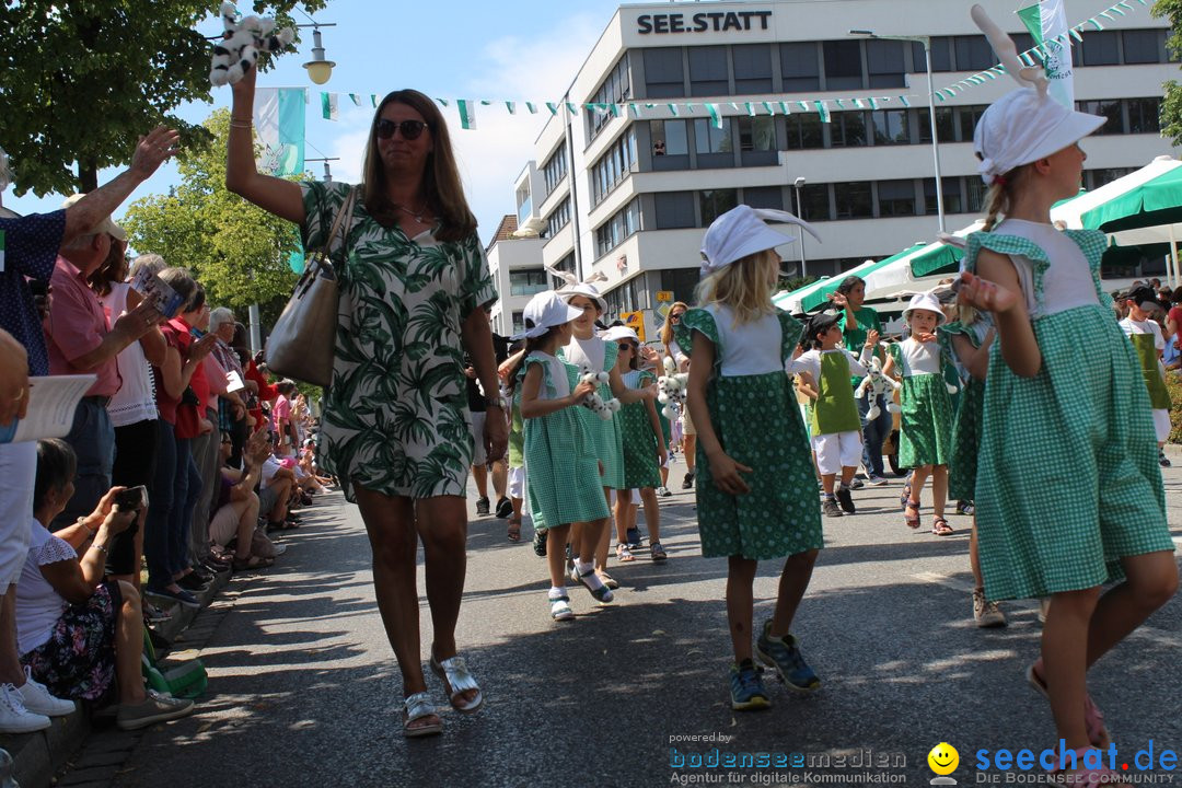 70. Seehasenfest mit Umzug: Friedrichshafen am Bodensee, 15.07.2018