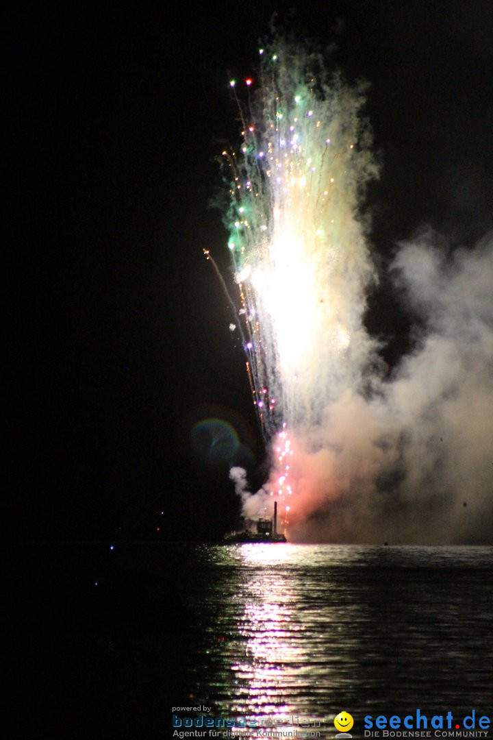 Seenachtfest - Schweiz: Kreuzlingen am Bodensee, 10.08.2018