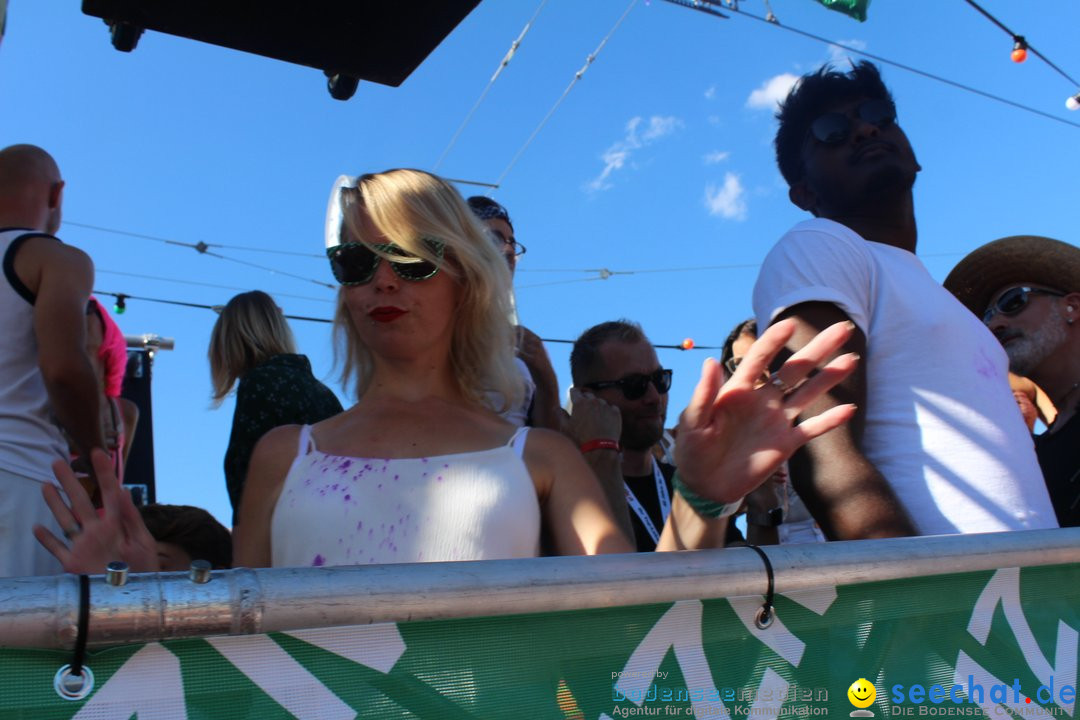 Streetparade 2018 - Culture of tolerance: Zuerich, 11.08.2018