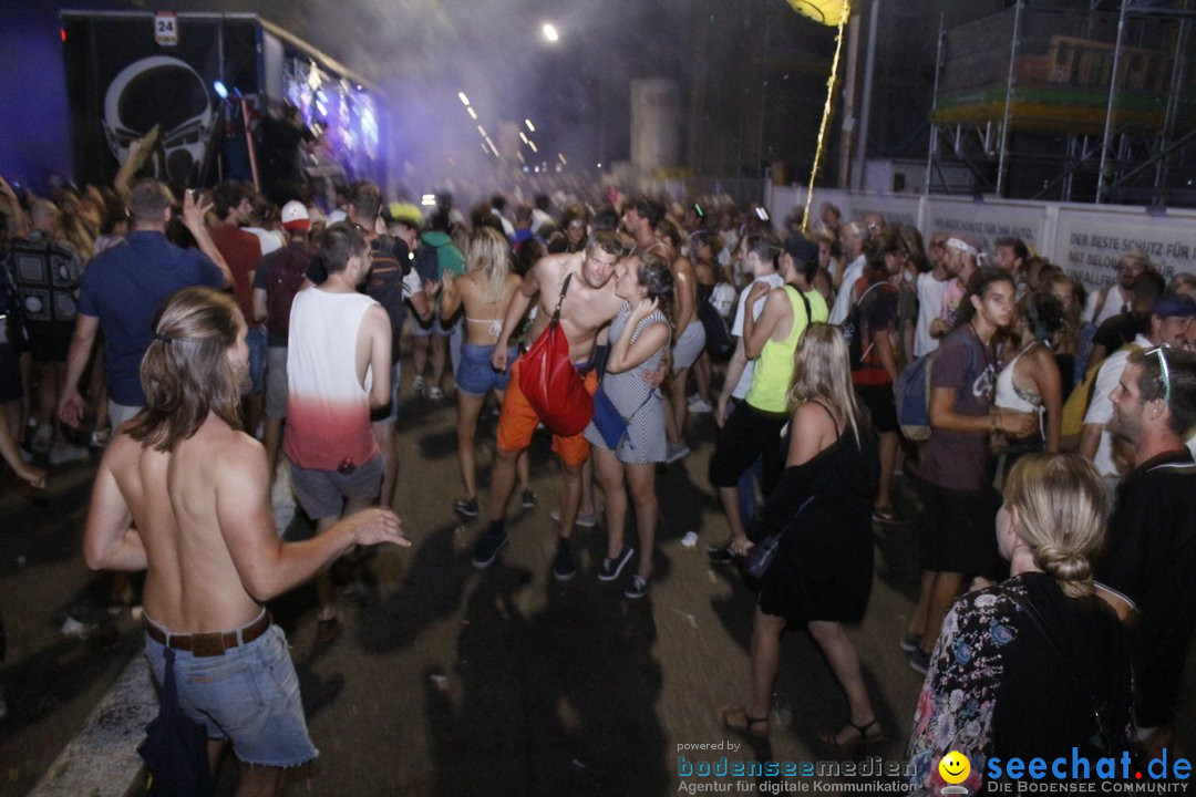 Streetparade 2018 - Culture of tolerance: Zuerich, 11.08.2018