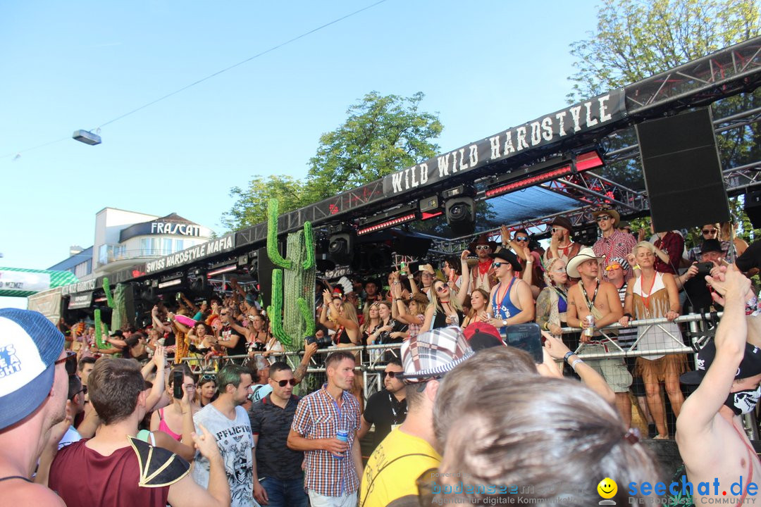 Streetparade 2018 - Culture of tolerance: Zuerich, 11.08.2018