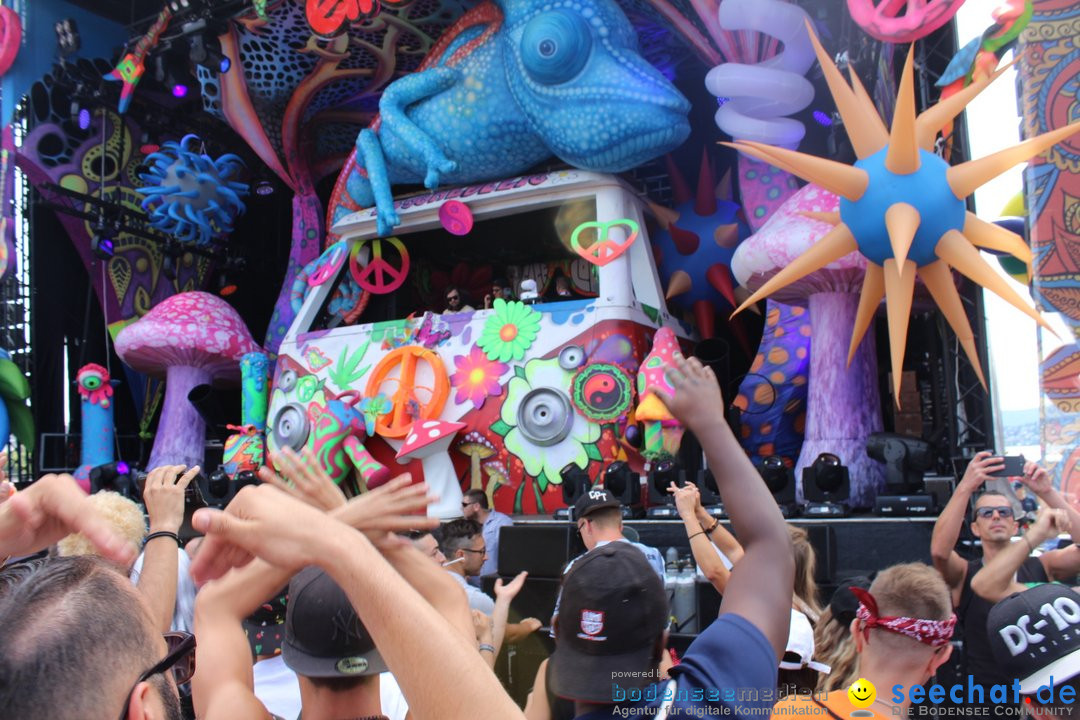 Streetparade 2018 - Culture of tolerance: Zuerich, 11.08.2018