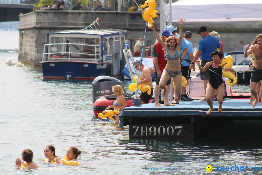 54. Zuercher Limmatschwimmen: Zuerich - Schweiz, 18.08.2018