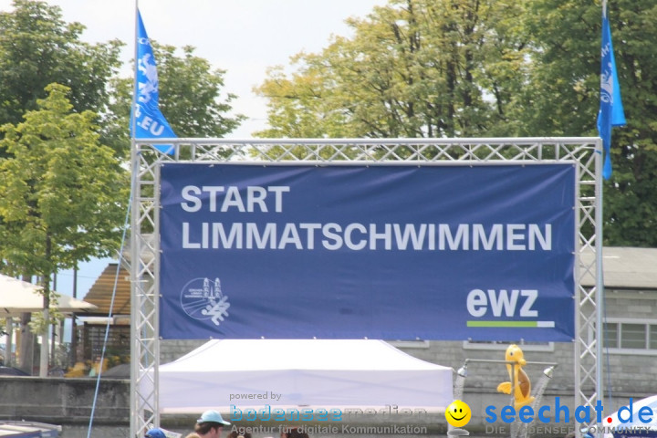 54. Zuercher Limmatschwimmen: Zuerich - Schweiz, 18.08.2018