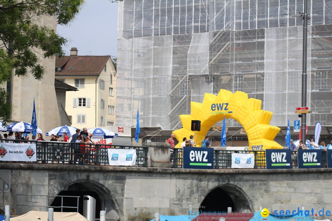 54. Zuercher Limmatschwimmen: Zuerich - Schweiz, 18.08.2018