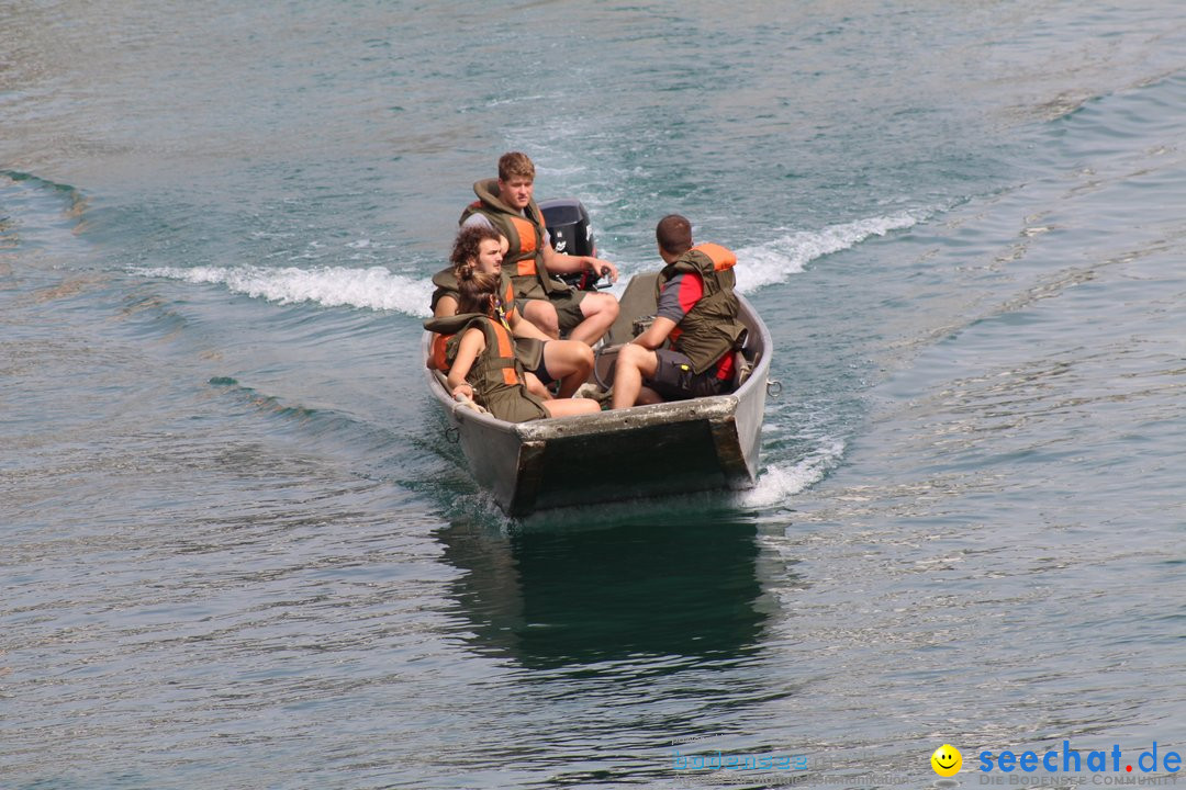 54. Zuercher Limmatschwimmen: Zuerich - Schweiz, 18.08.2018
