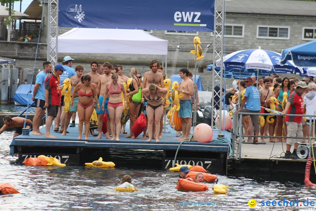 54. Zuercher Limmatschwimmen: Zuerich - Schweiz, 18.08.2018