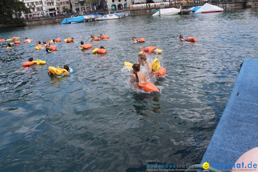 54. Zuercher Limmatschwimmen: Zuerich - Schweiz, 18.08.2018