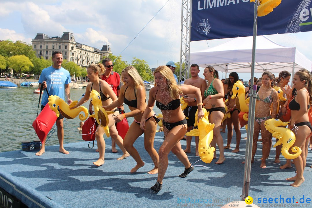 54. Zuercher Limmatschwimmen: Zuerich - Schweiz, 18.08.2018