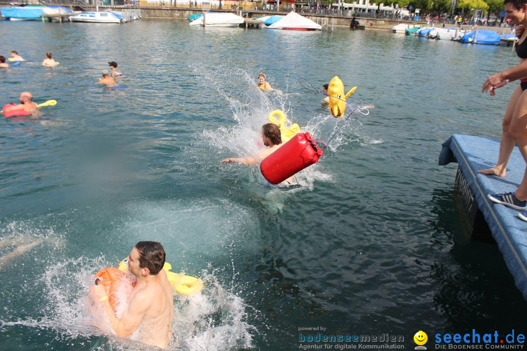 54. Zuercher Limmatschwimmen: Zuerich - Schweiz, 18.08.2018