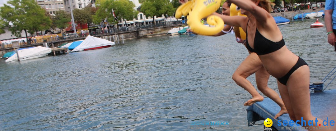 54. Zuercher Limmatschwimmen: Zuerich - Schweiz, 18.08.2018