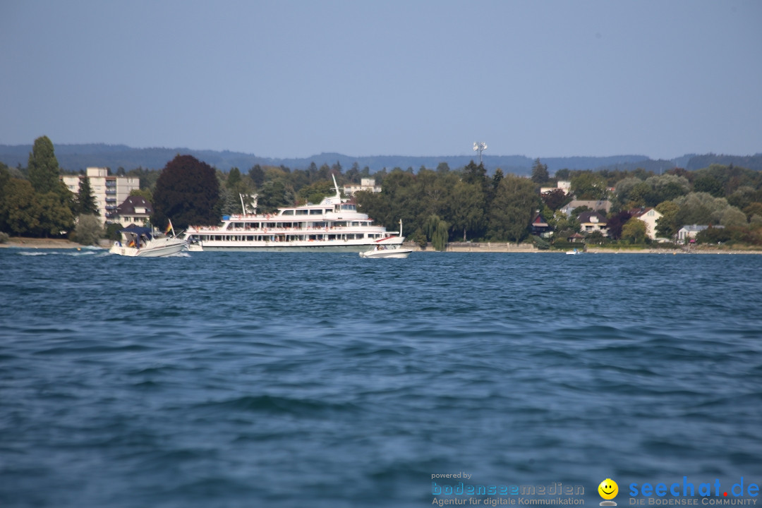 BODENSEEBOOT Breitenquerung, Sandra Hornig: Friedrichshafen, 28.08.2018