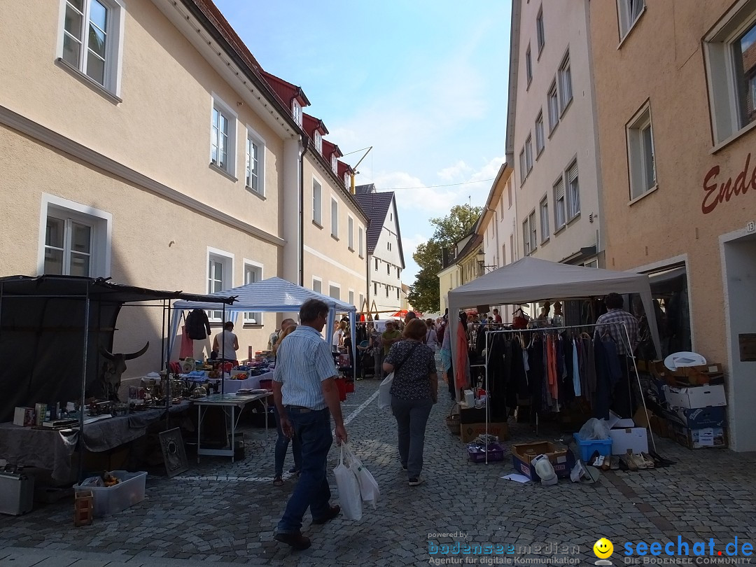 Flohmarkt in Munderkingen, 15.09.2018